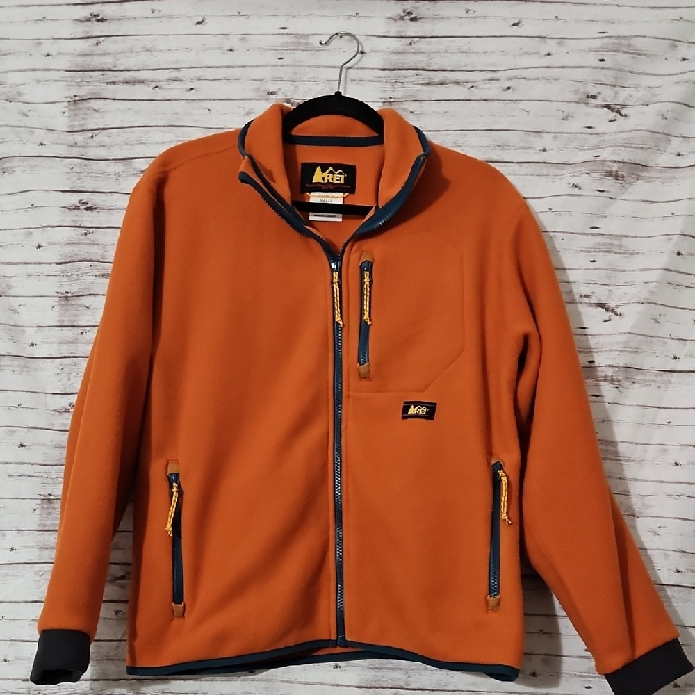 REI Vibrant Orange Performance Jacket
